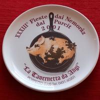 Piatto ricordo Fieste dai nemoràz dai purcit 2001