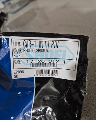 visiera Shoei photochromic CWR-1