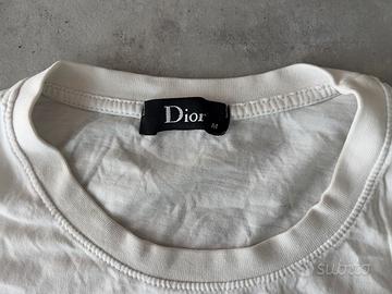 T-shirt Dior, taglia M bianca