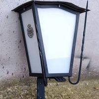 Warsteiner lampada da parete vintage modernariato