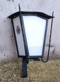 Warsteiner lampada da parete vintage modernariato