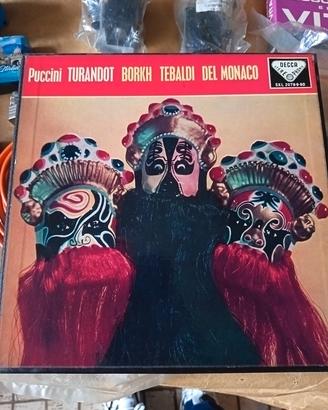 Box 3 LP Puccini Turandot Decca SXL 2078-80 ED1UK
