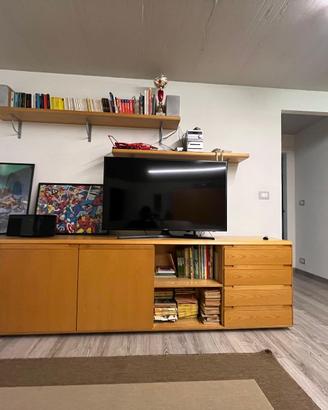 Mobile da salone rovere massello