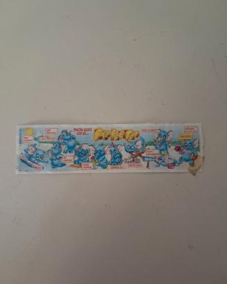 Cartina collezione Kinder Elefantao