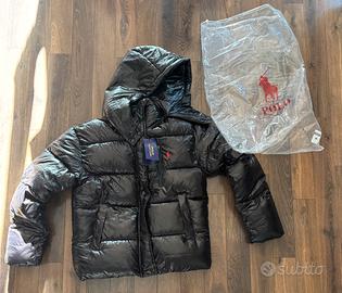 giubotto ralph lauren nero con capuccio