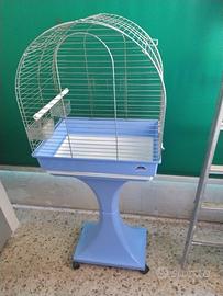 Gabbia per parrocchetto dal collare