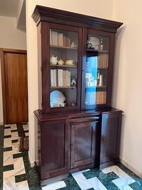 Vetrinetta servant e divanetto