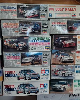 Kit rally 1/24 Tamiya Hasegawa Fujimi Modeler's