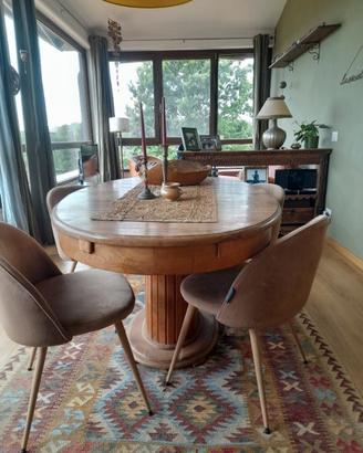 Tavolo ovale in teak