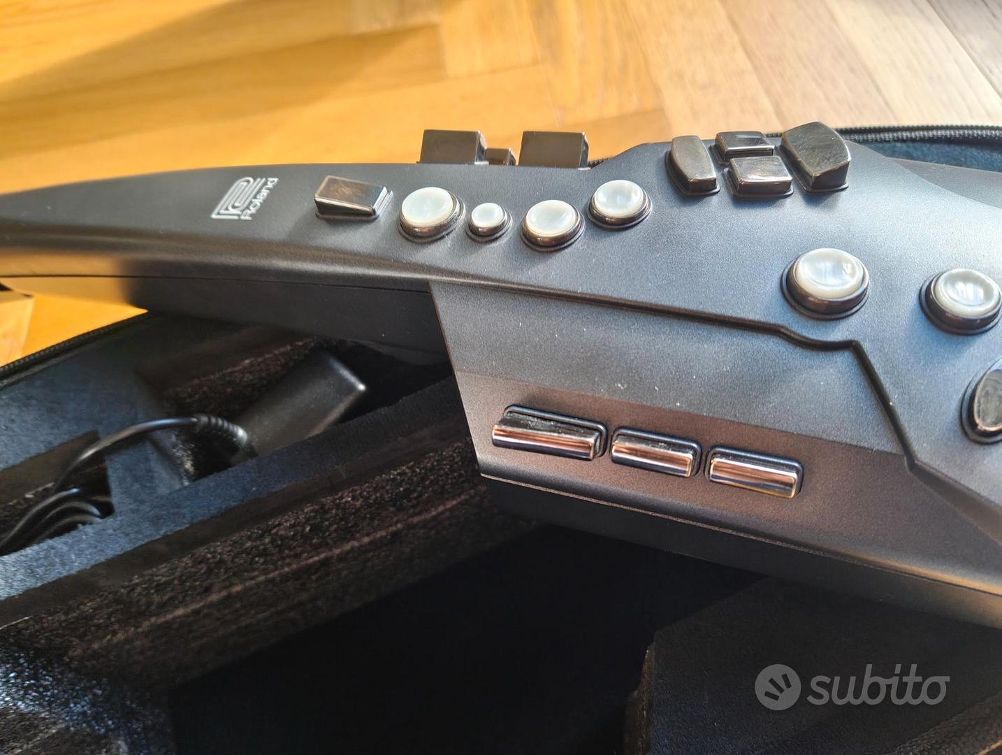 Roland AE10G Aerophone Aerofono Digitale con Ditteggiatura da Sassofono Nero Grafite Strumenti a Fiato Digitali
