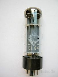 EL34 Telefunken OO Getter anni 60