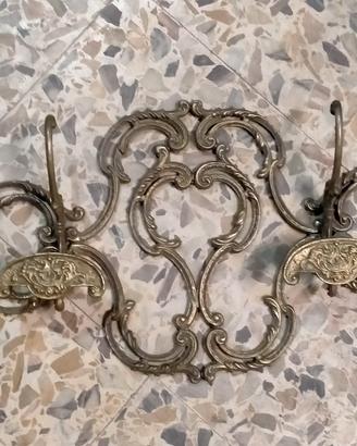 Attaccapanni in ottone 