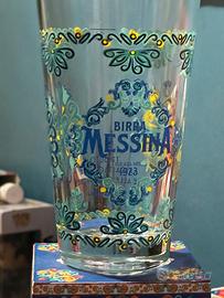 Bicchiere birra Messina