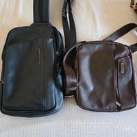 Borselli,Pochette uomo e borsa lavoro