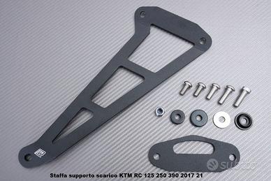 Staffa supporto scarico KTM RC 125 250 390 2017 21