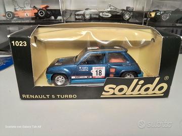 Modellino RENAULT 5 GT TURBO SOLIDO