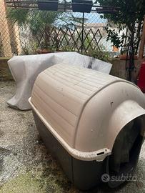 Cuccia in plastica per cane