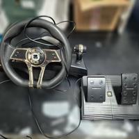 Volante + pedali per PS 3 e PS 4