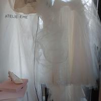 abito da sposa Atelier Emé, scarpe 