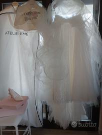 abito da sposa Atelier Emé, scarpe 