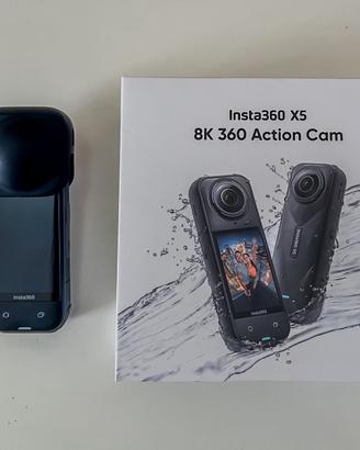 Insta360 X5 come nuova + assicurazione fino 2027