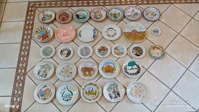 piatti in porcellana decorati vari tipi