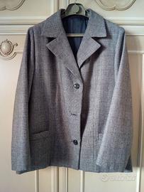 Taileur sartoriale a manica lunga in lana principe