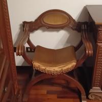 Sedia trono da camera