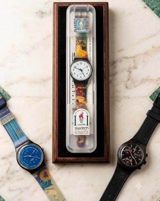 Lotto 3 Orologi Swatch Vintage Funzionanti