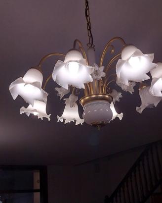 Tris di lampadari Fabbian
