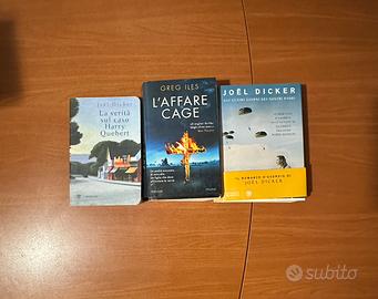 Tris Thriller d'Autore - Joël Dicker e Greg Iles