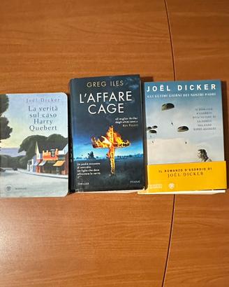 Tris Thriller d'Autore - Joël Dicker e Greg Iles
