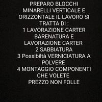 preparazione blocchi 