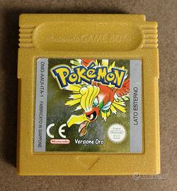 Pokémon oro nintendo gameboy color classic