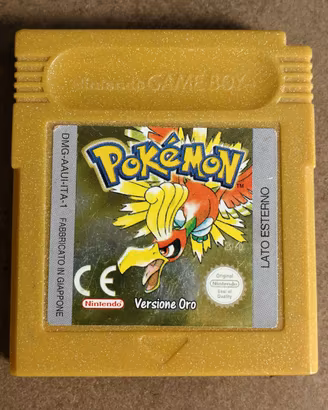 Pokémon oro nintendo gameboy color classic