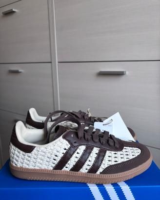 Adidas Samba panna e marroni