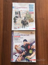 Libro storia e geografia scuole medie