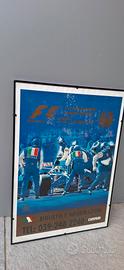 Manifesto Originale F1 Monza 1999 - 70° Gran Premi