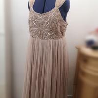 Abito damigella cerimonia nuovo tg 56