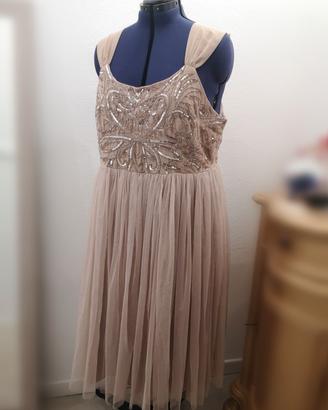 Abito damigella cerimonia nuovo tg 56