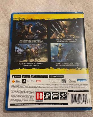 Marvel Wolverine ps5