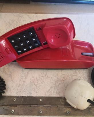 Telefono FACE - Gondola Rosso a tastiera