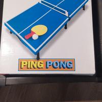 mini tavolo ping-pong "Dal Negro" cm 71x35,5 h 15