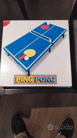 mini tavolo ping-pong "Dal Negro" cm 71x35,5 h 15