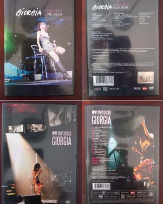 2 DVD - Giorgia - Unplugged + Ladra di vento live