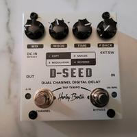 Pedale delay chitarra D-SEED Harley Benton