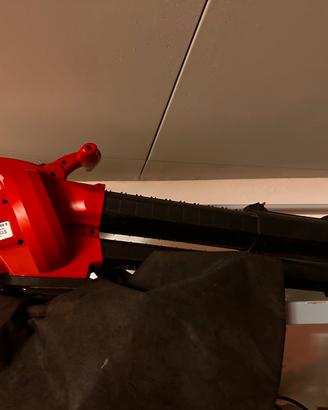 Aspirafoglie con sacco eletrrico