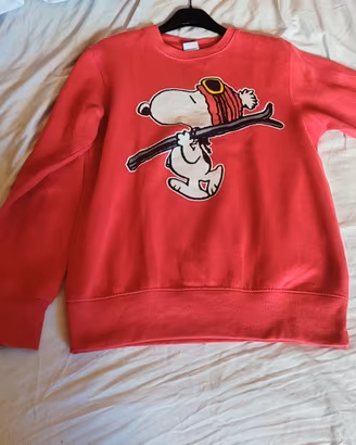 Felpa Snoopy 90s Edition, Tg S