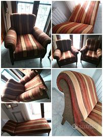 Poltrone e Divano - Per studio, libreria o salotto