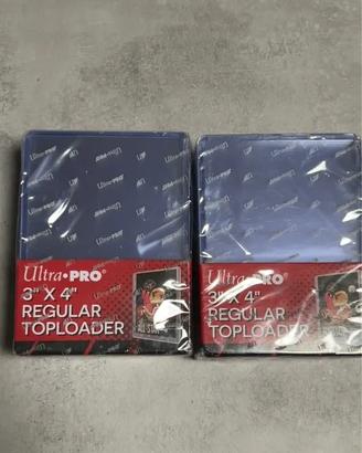 50 Regular Toploader Ultra Pro Sigillati Sealed